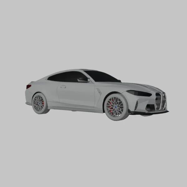 0005 BMW M4 CSL 3D Model