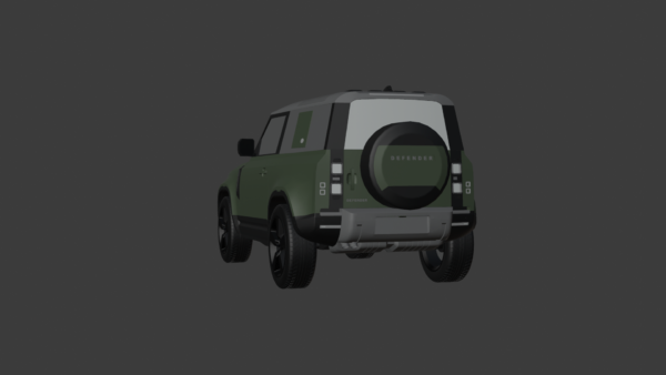 0005 Land Rover Defender 90 3D model