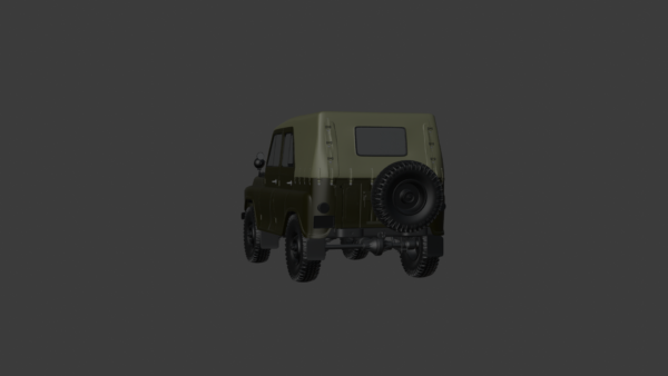 UAZ 469 (1970) 3D model