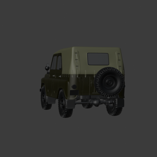 UAZ 469 (1970) 3D model