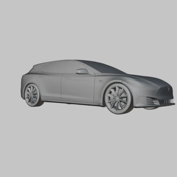 Tesla Model S Shooting Brake 3D Model