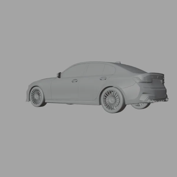 BMW Alpina D3 S Sedan 3D Model