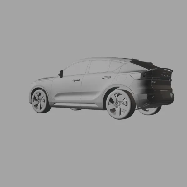 Volvo C40 Recharge 3D Model