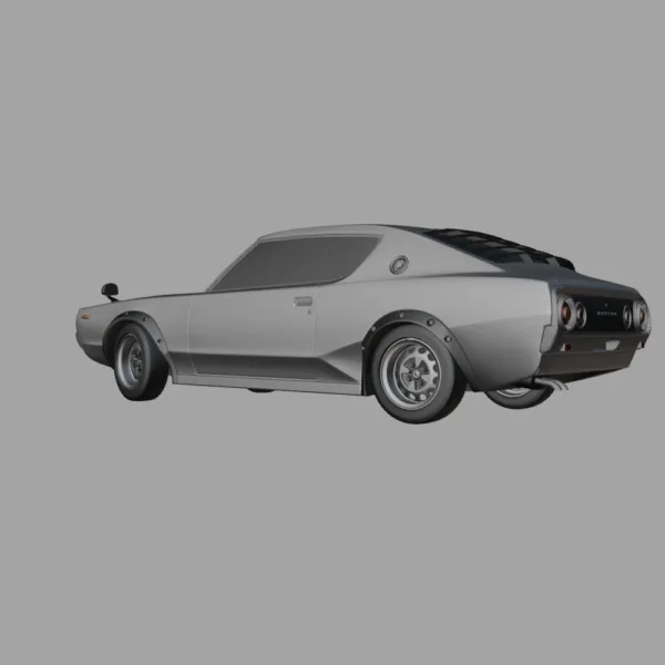 0005 Datsun 240K GT 1973 3D Model