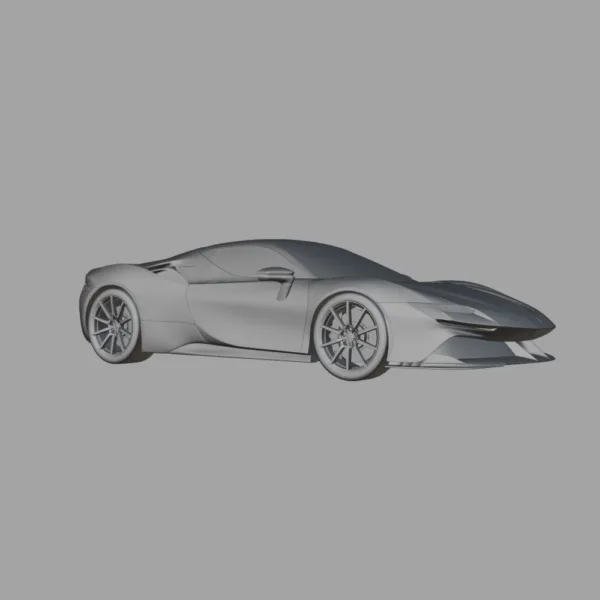 0005 Ferrari SF90 Spider 3D Model