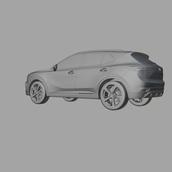 0005 Buick Envision 3D Model Mid Size Luxury SUV