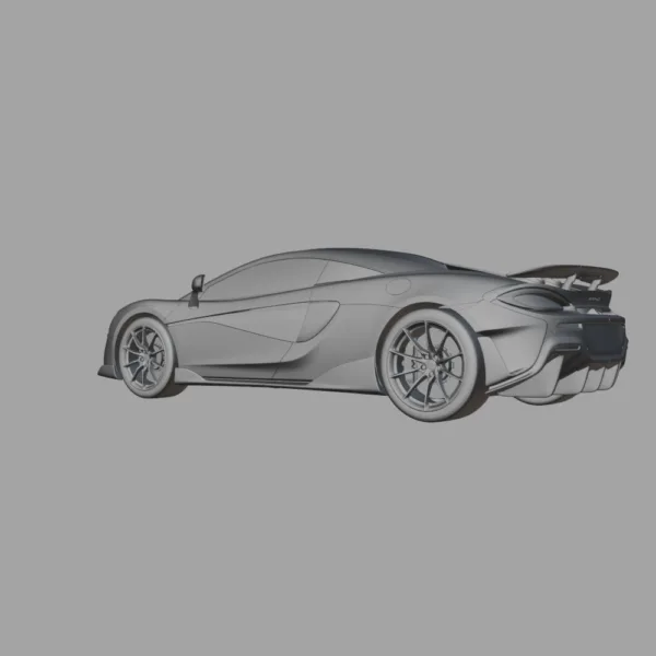0005 McLaren 600LT 3D Model