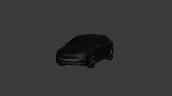 0006 (11) Tesla Model X 3D Model