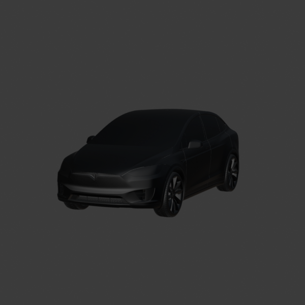 Tesla Model X 3D Model