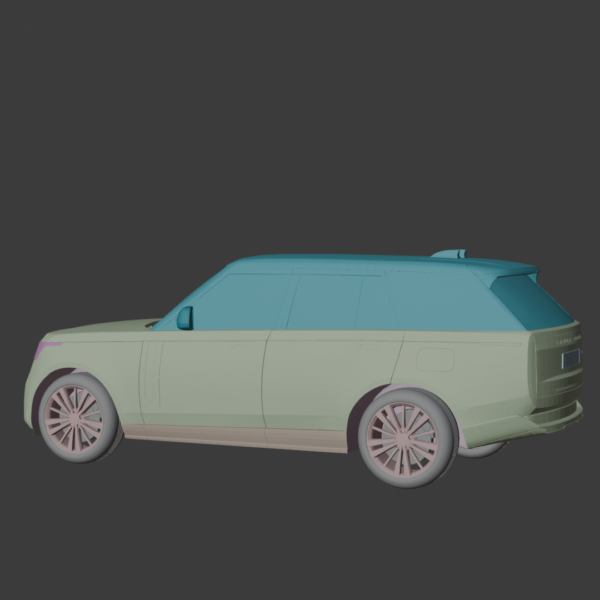 0006 (14) Range Rover 3D Model 3D Printable STL
