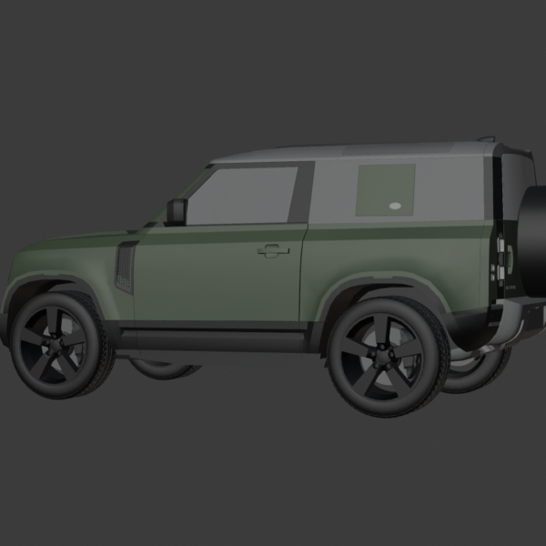 Land Rover Defender 90 3D model