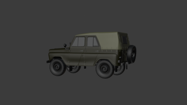 UAZ 469 (1970) 3D model