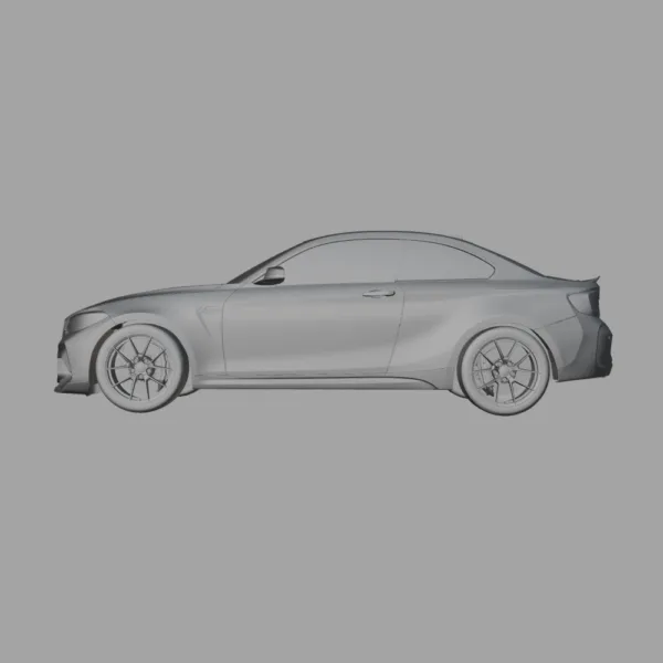 BMW M2 CS 2020 3D Model