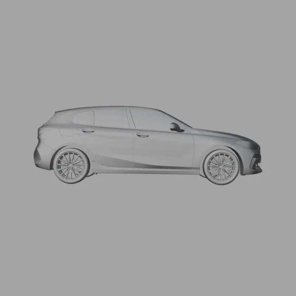 0006 BMW 1 Series F40 3D Model
