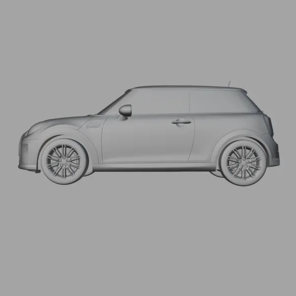 0006 Mini Cooper 3-Door 3D Model