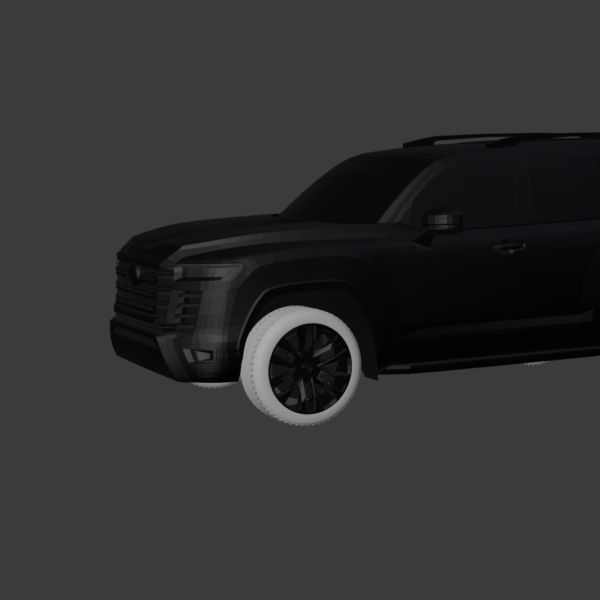 Toyota Land Cruiser 300 3D Model