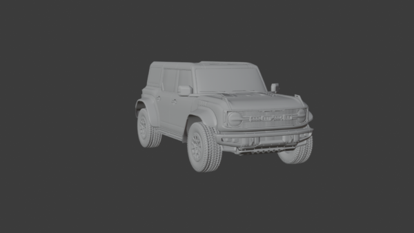 Ford Bronco Raptor 3D Model
