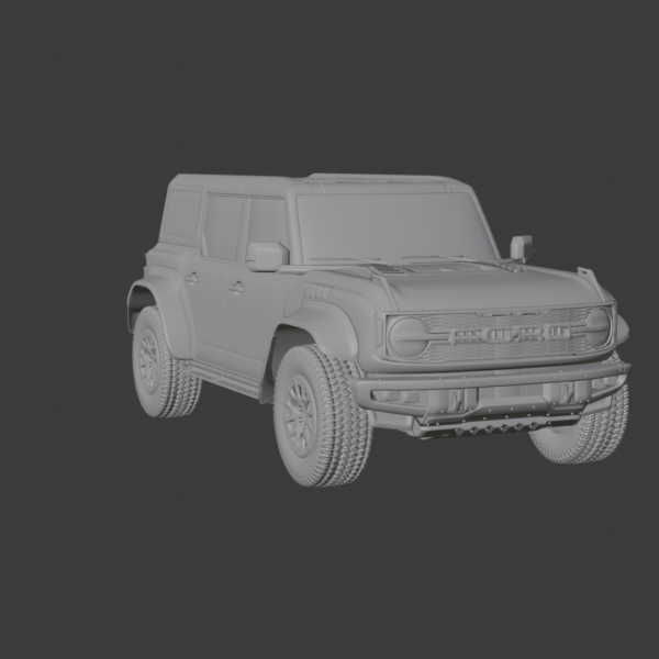 Ford Bronco Raptor 3D Model