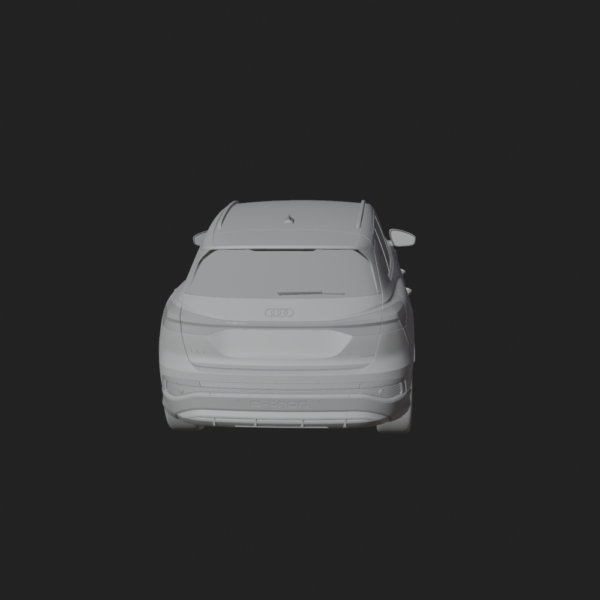 0007 Audi Q4 E-Tron S Line 3D Model