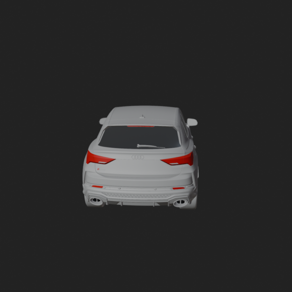 Audi RS Q3 Sportback 3D Model – Dynamic and Compact SUV