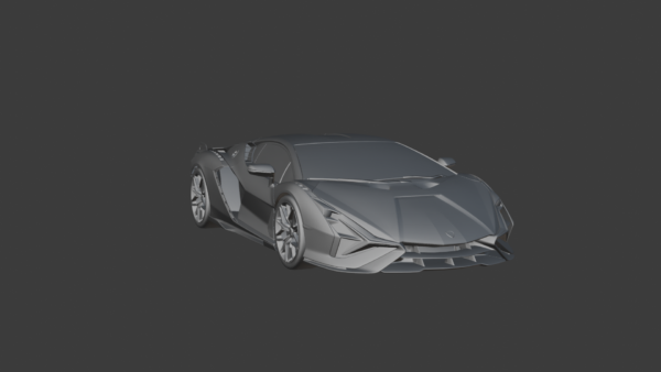 Lamborghini Sian 3D Model