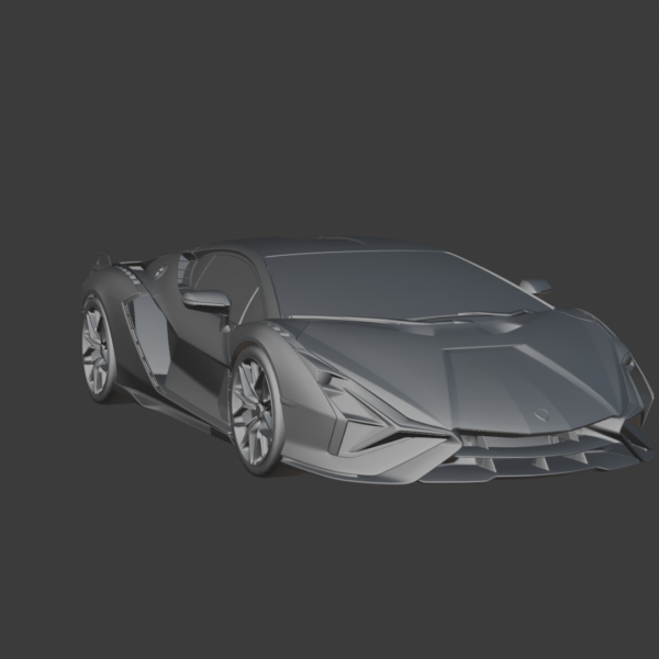 Lamborghini Sian 3D Model