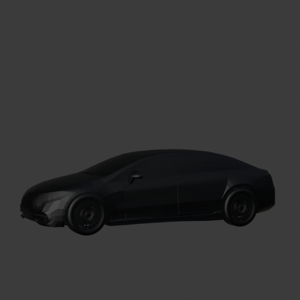 Mercedes-Benz EQS 3D model