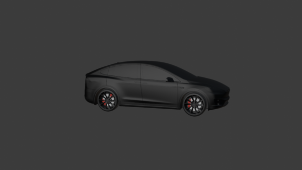 0008 (11) Tesla Model X 3D Model