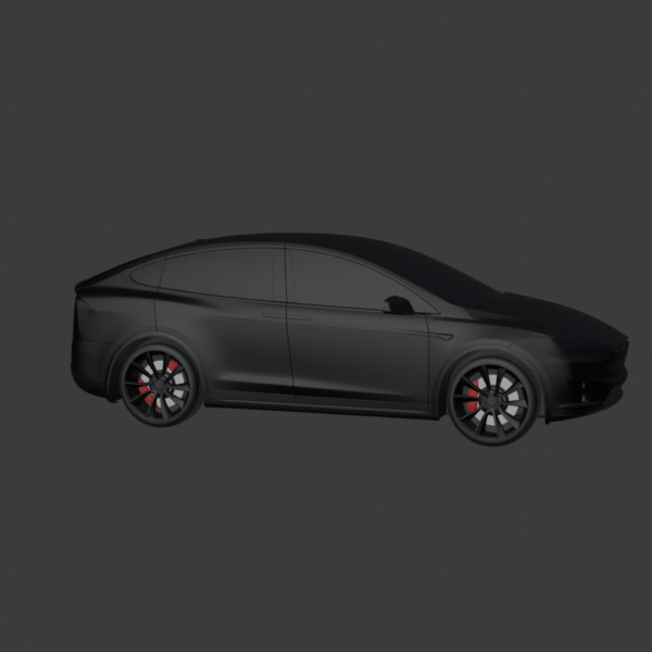 Tesla Model X 3D Model