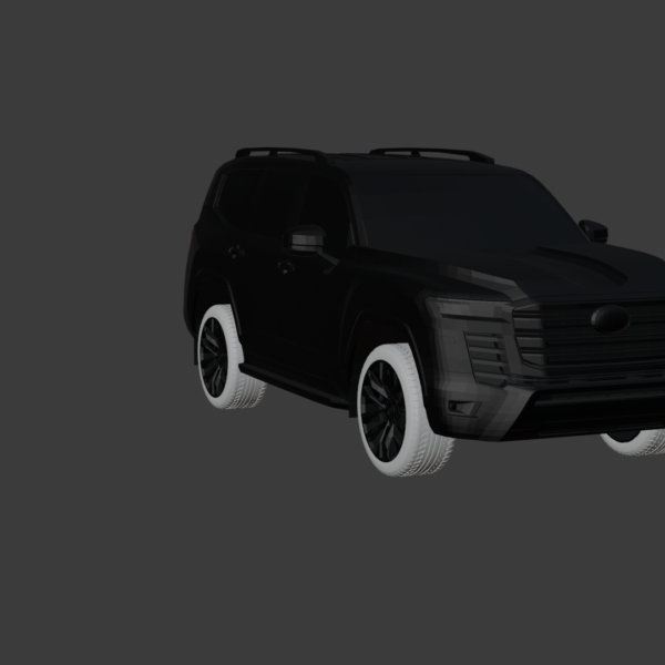 Toyota Land Cruiser 300 3D Model