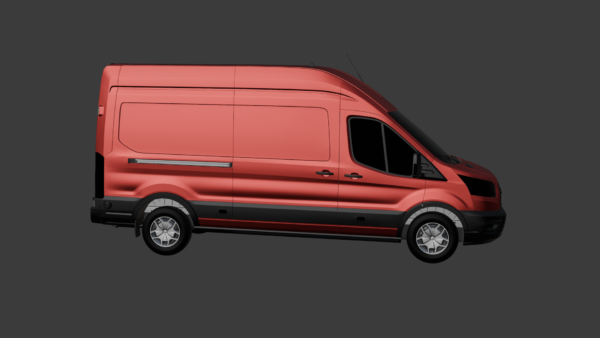 Ford Transit Van L3H3 Trend 3D Model