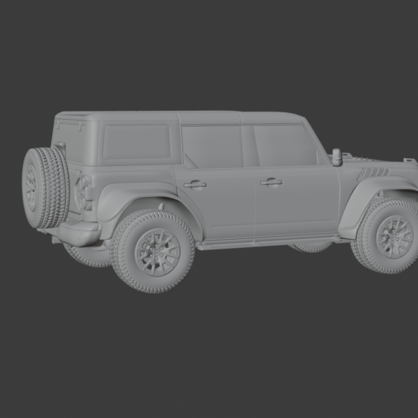 Ford Bronco Raptor 3D Model