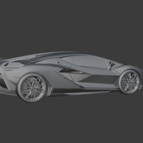 Lamborghini Sian 3D Model