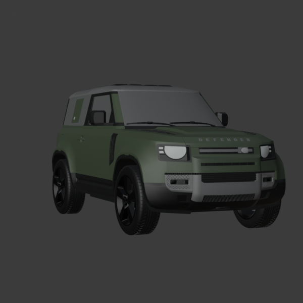 Land Rover Defender 90 3D model