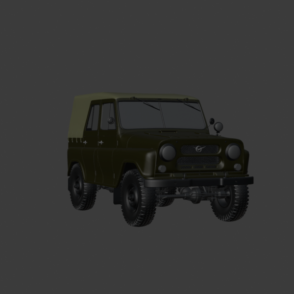 UAZ 469 (1970) 3D model