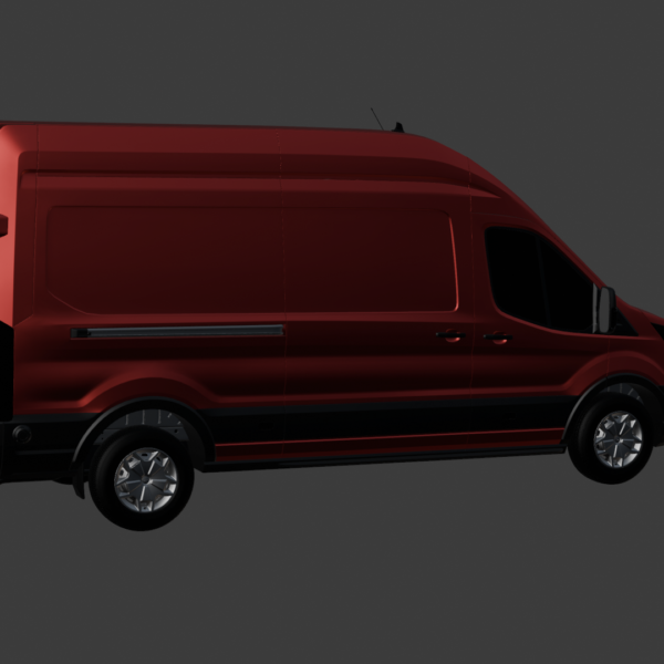 Ford Transit Van L3H3 Trend 3D Model