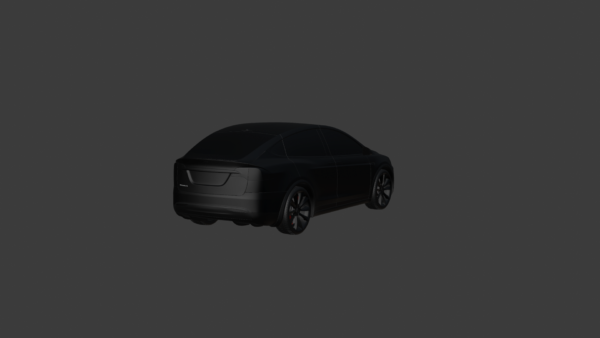 0010 (11) Tesla Model X 3D Model
