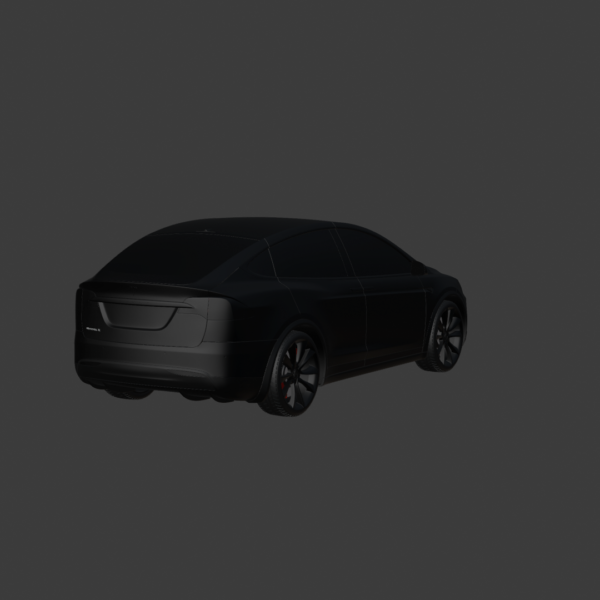 Tesla Model X 3D Model