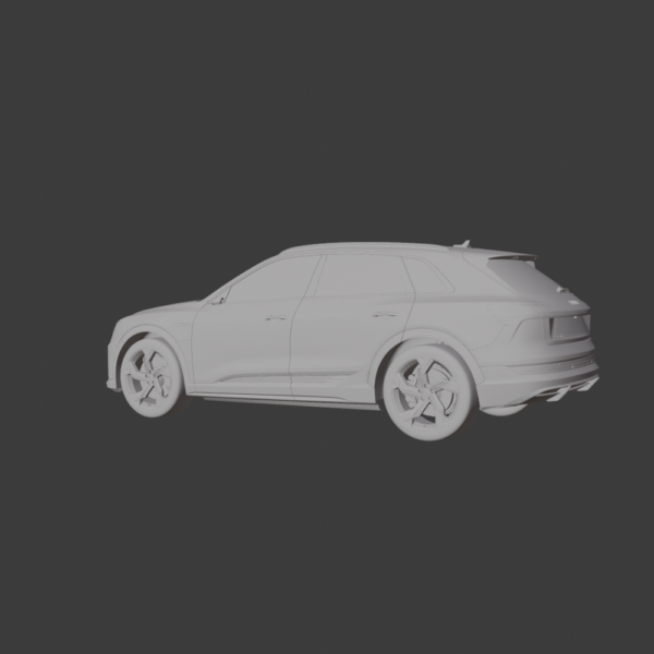 0010 Audi e-tron S 3D Model