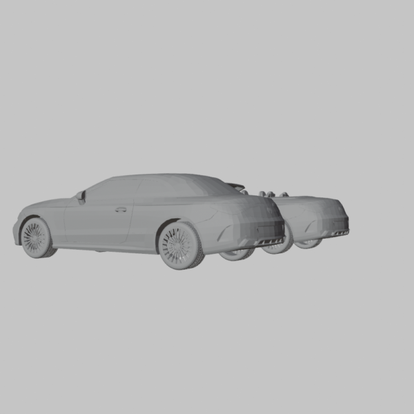 Mercedes-Benz CLE Cabriolet 3D Model Mercedes-Benz CLE Cabriolet 3D Model