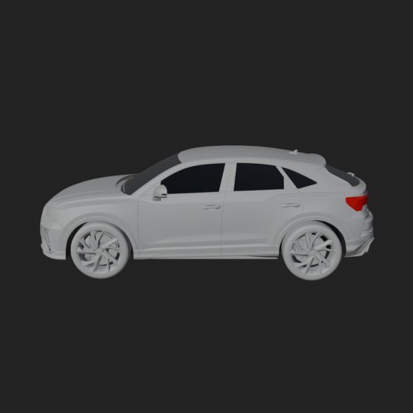 Audi RS Q3 Sportback 3D Model