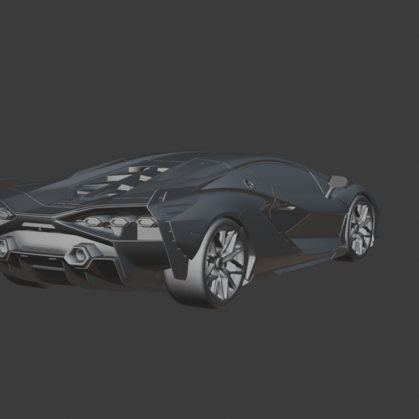 Lamborghini Sian 3D Model