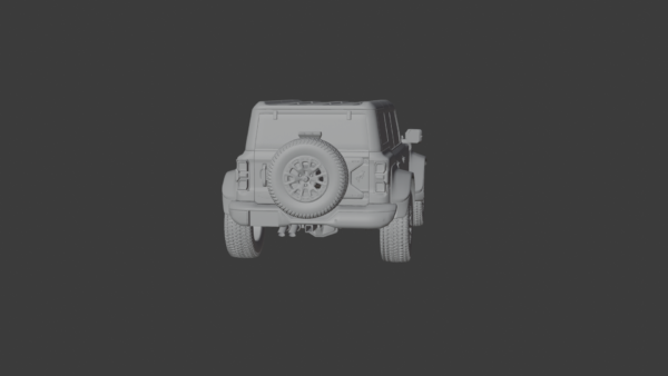 Ford Bronco Raptor 3D Model
