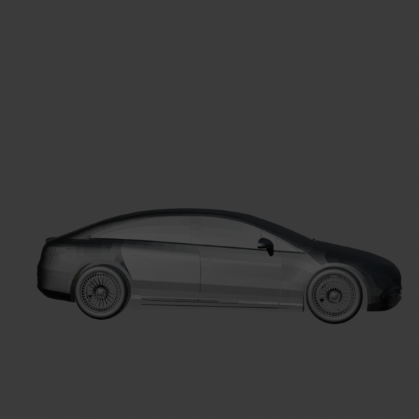 Mercedes-Benz EQS 3D model