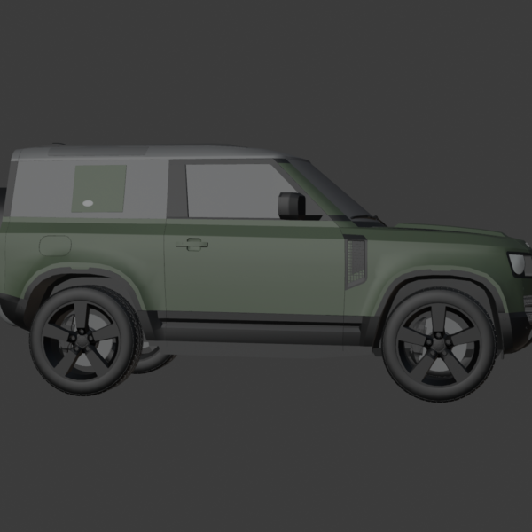 Land Rover Defender 90 3D model