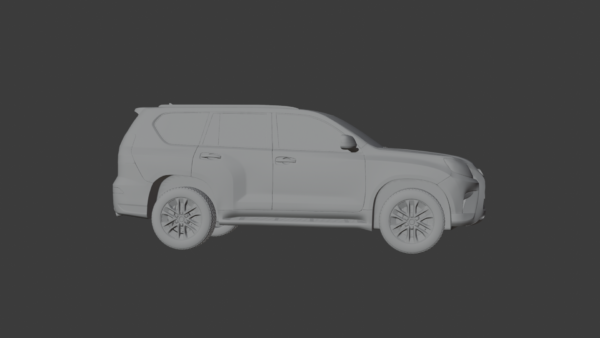 0011 Lexus GX 460 3D model