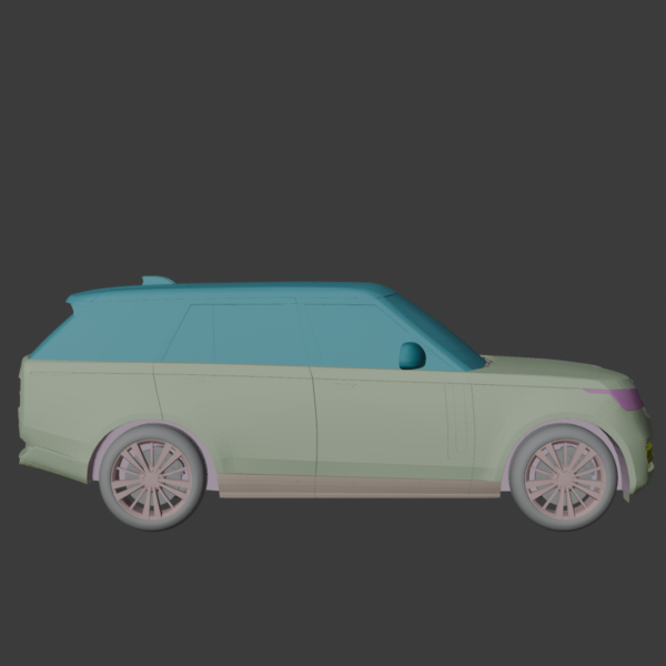 Range Rover 3D Model Range Rover 3D Model