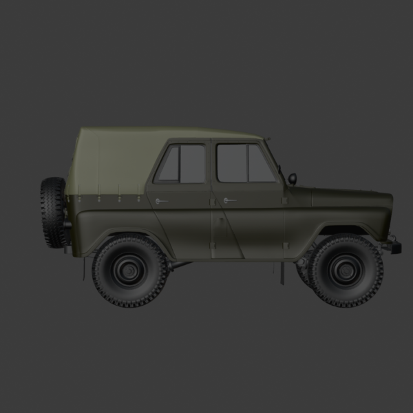 UAZ 469 (1970) 3D model