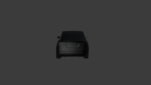 0012 (9) Tesla Model X 3D Model