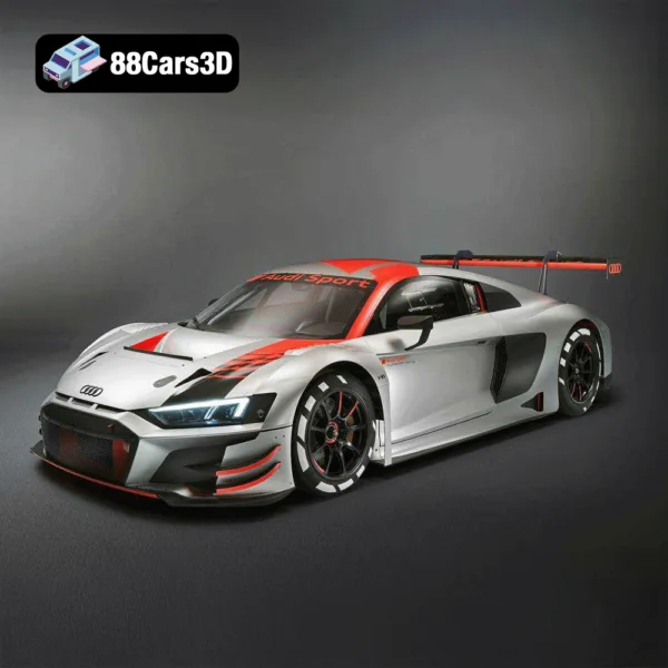 Audi R8 LMS GT3 3D Model – Premium Racing Car Asset in Multiple Formats
